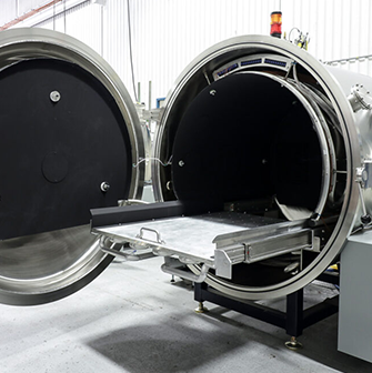 Dynavac Sirius TVAC for micro and mini class satellites